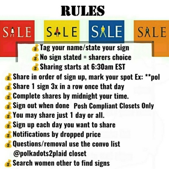 THUR💃🏽 CLOSED💃🏽 04/01 SALE SIGN SHARE GROUP - Picture 4 of 5